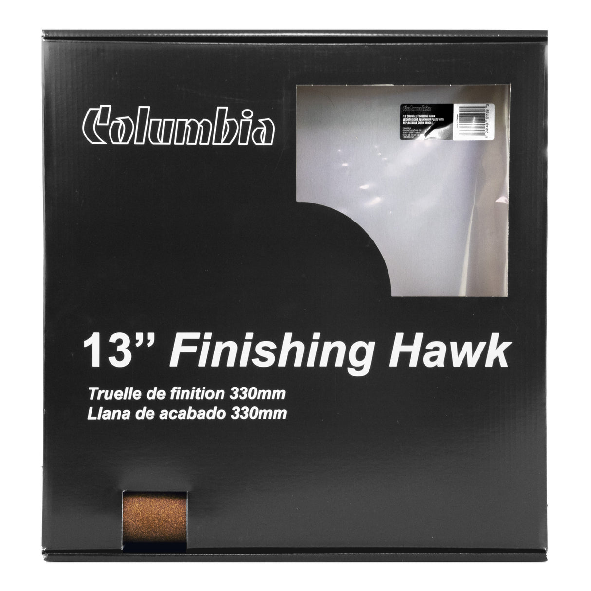 13-inch Columbia Finishing Hawk packaged inside a black Columbia box