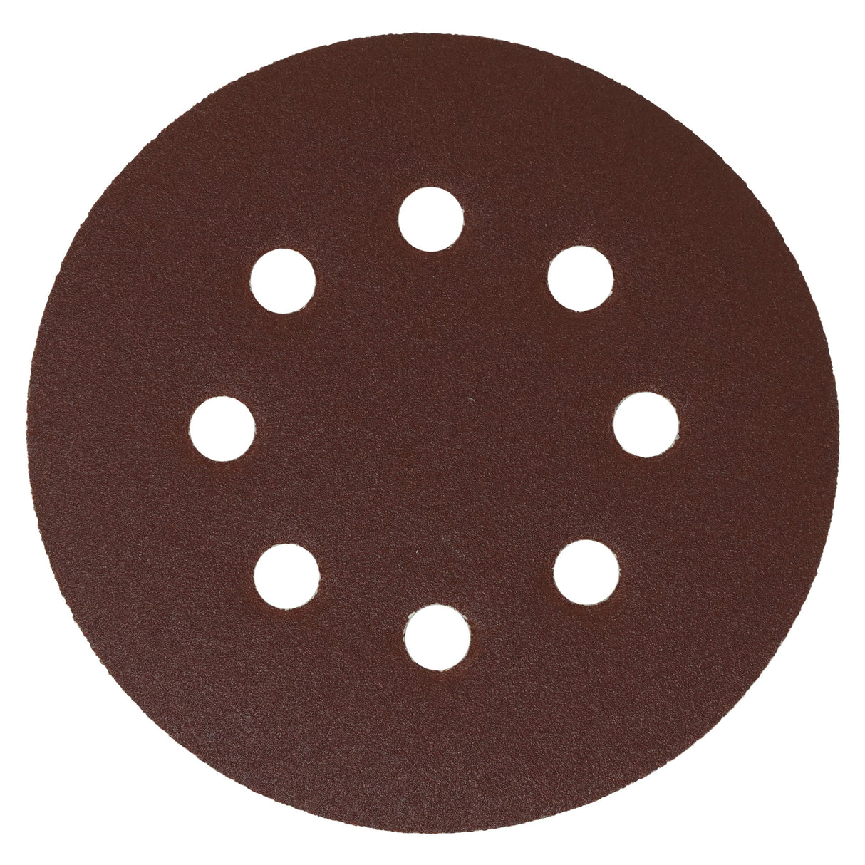 Hojas de lija radiales de grano mixto Richard de 5" con 8 agujeros (paquete de 5)