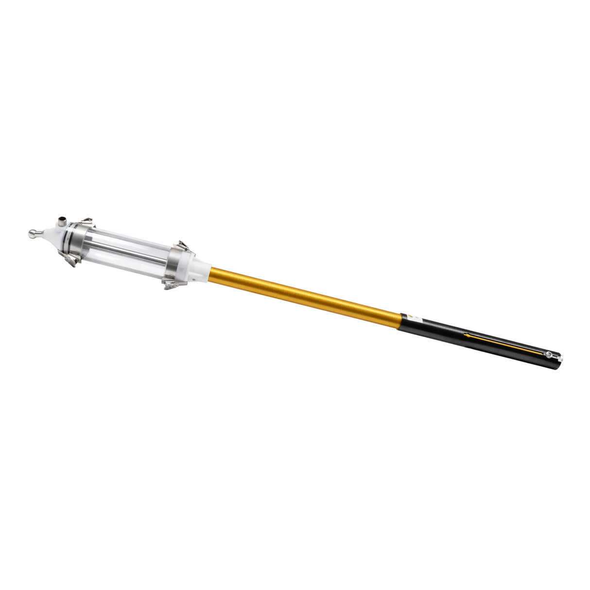 TapeTech MR01TT MudRunner Pro with gas-assisted compound tube and gold and black body
