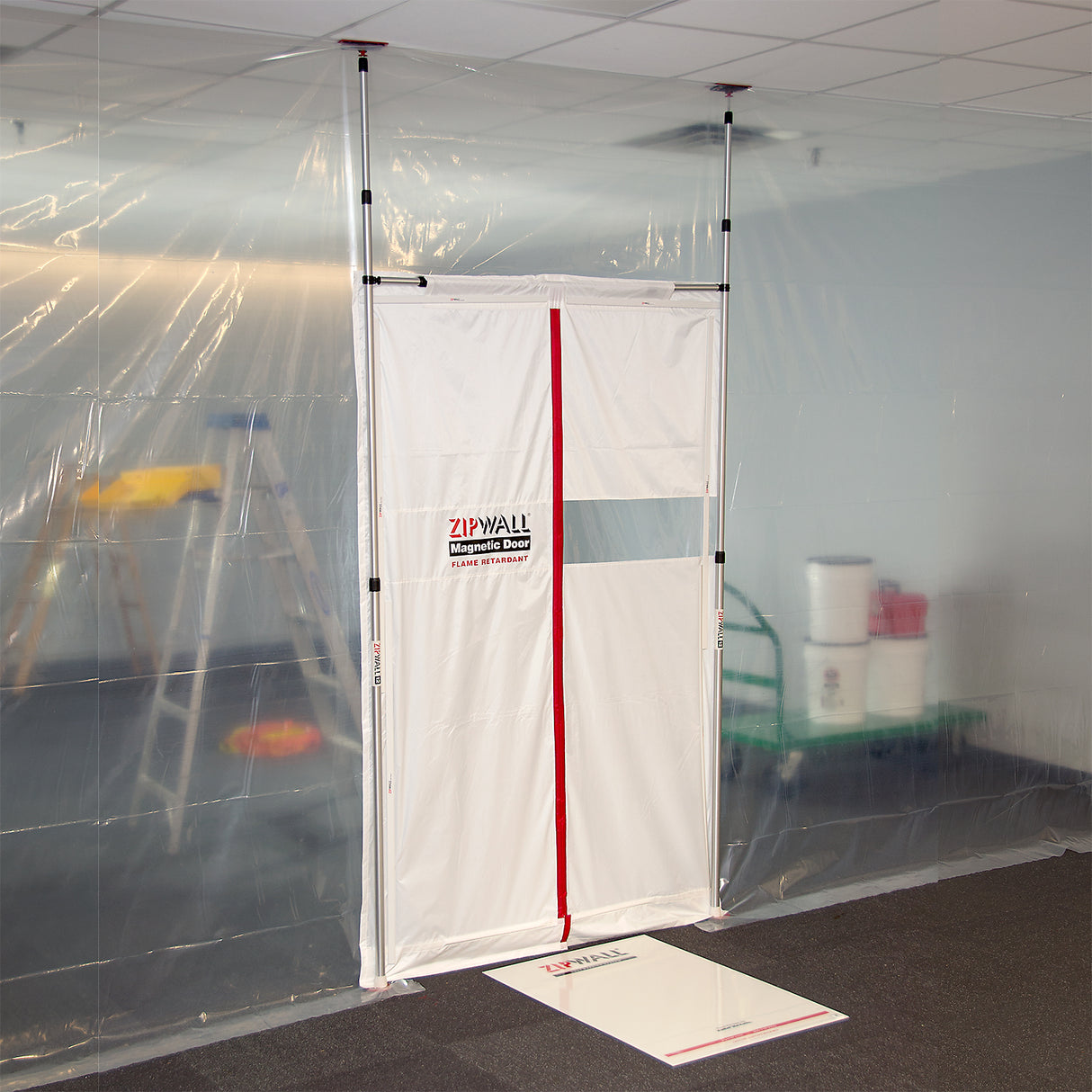 ZipWall® MDK Magnetic Dust Barrier Door Kit