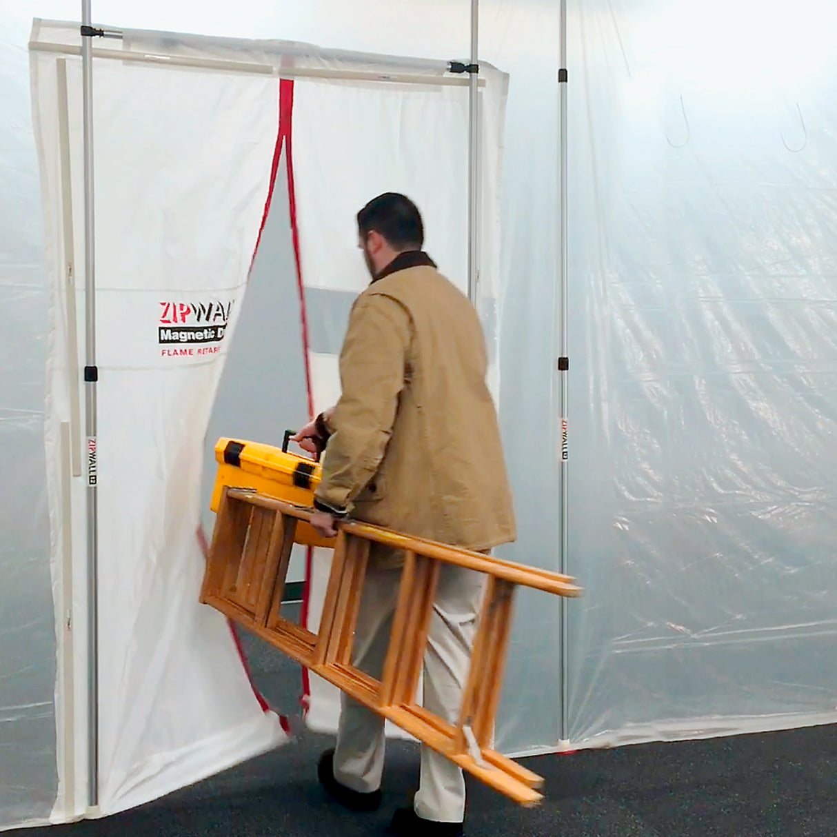 ZipWall® MDK Magnetic Dust Barrier Door Kit