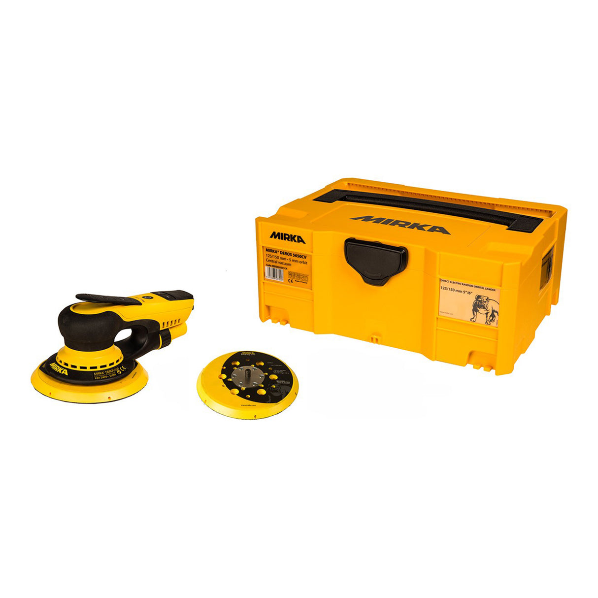 Mirka DEROS Vacuum-Ready Orbital Sander with Case (MID62520CAUS)