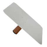 13-inch Columbia Finishing Hawk with aluminum plate, rounded corners, milled grooves and cork handle