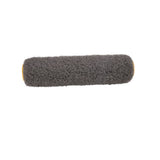 12-inch TapeTech Premium Drywall Compound Roller with grey nap and yellow frame, side view