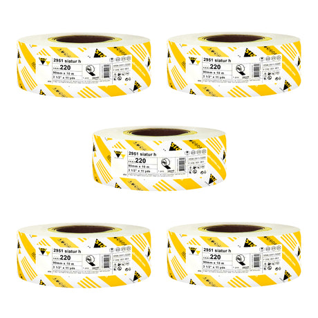 Sia Abrasives Papier abrasif à dos éponge 3,5 po x 11 verges