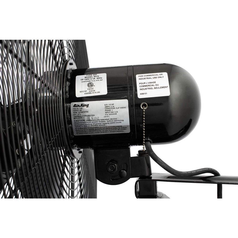Ventilateur mural industriel Air King 1/3 HP