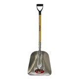 Pala para grano Pro-Yard - Hoja de aluminio con mango de madera