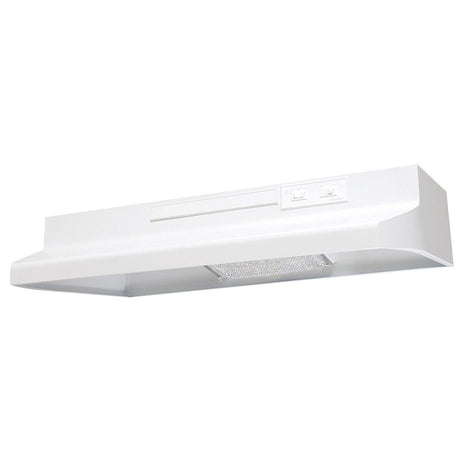 Campanas extractoras Air King Advantage con conductos para debajo del gabinete, con ventilador de 2 velocidades e iluminación incandescente