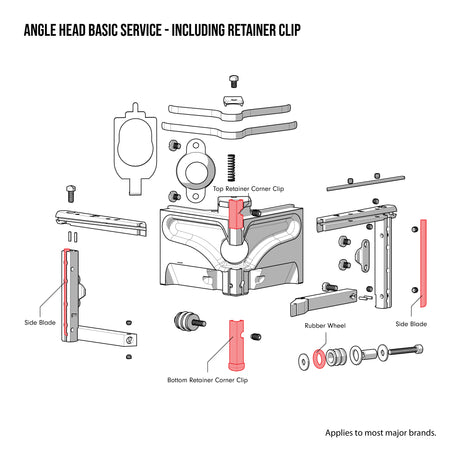 Demande de réparation - Service de base pour tête d'angle