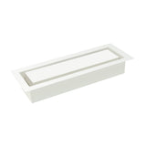 Ventilación de pared con marco Aria Luxe