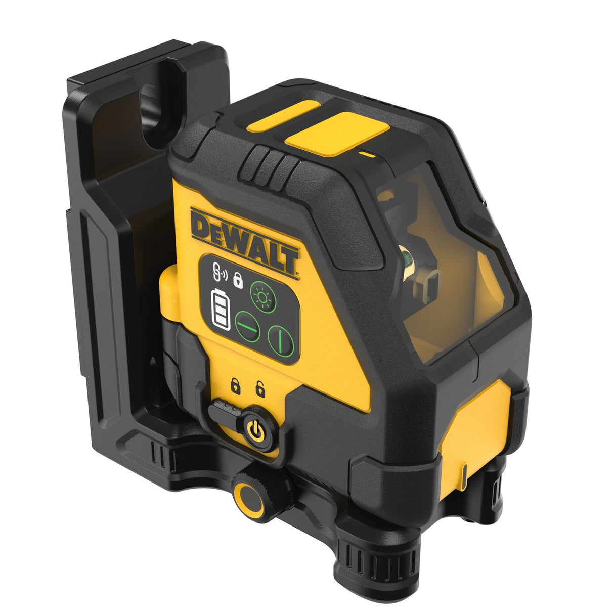 Kit de base láser de línea cruzada verde recargable por USB DeWalt DCLE14201GB
