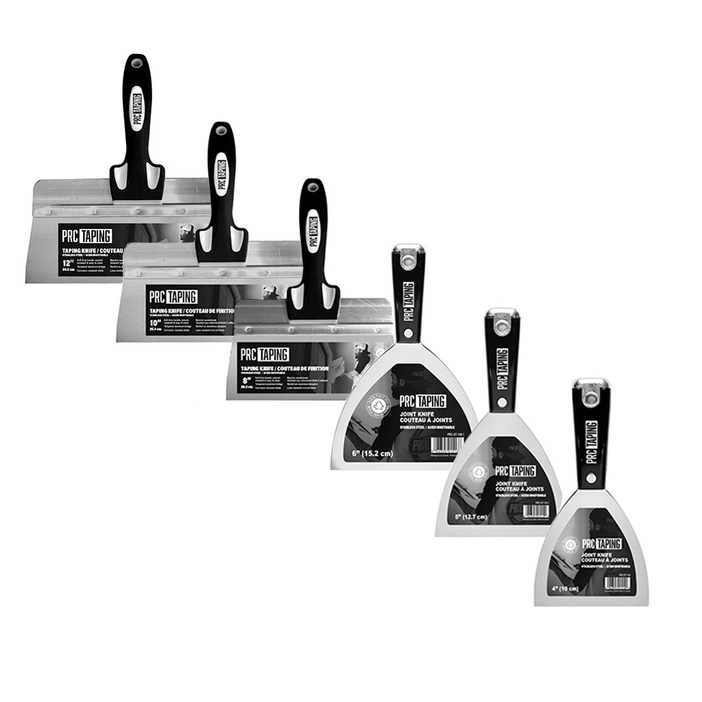 Kit maître de couteaux à enduire PRC avec mallette à outils compacte offerte