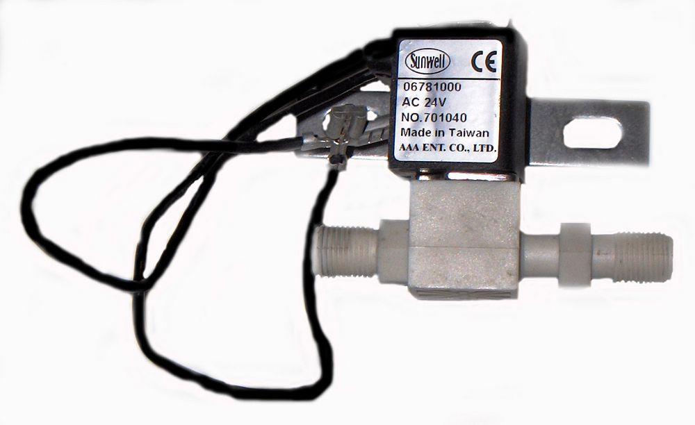 Válvula de agua del humidificador con solenoide de espera SV5000 (033653)