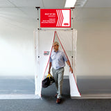 ZipWall® MDK Magnetic Dust Barrier Door Kit
