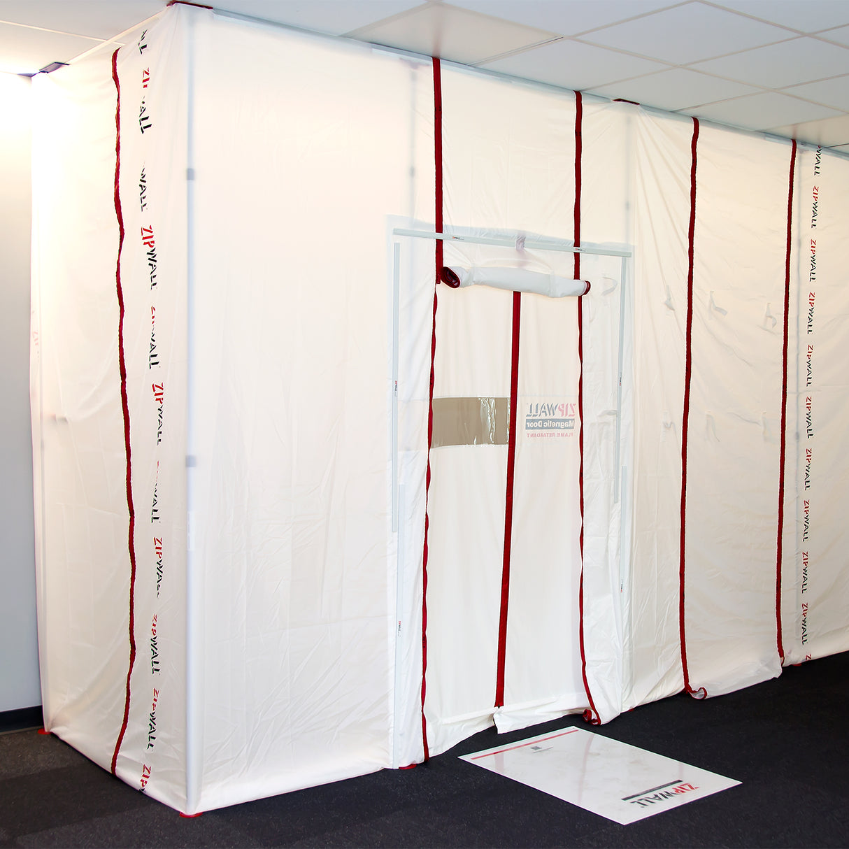 ZipWall® MDK Magnetic Dust Barrier Door Kit