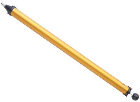 36-inch TapeTech Compound Tube made from aluminum with a gold finish and steel components with a black finish