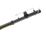 Close-up of TapeTech 07TT-C EasyClean Carbon Fiber Automatic Taper spool keeper with integrated hook