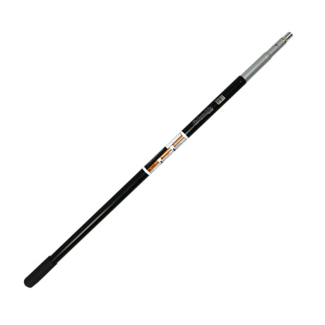 Columbia 3 ft to 8 ft Twist and Lock Handle made from billet aluminum with a black finishing and steel components