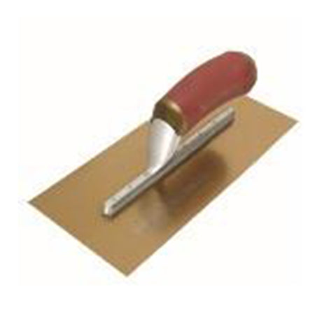 Paleta de acabado PermaShape® de acero inoxidable dorado Marshalltown