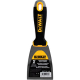 Cuchillo de acabado de acero al carbono DeWalt con mango de agarre suave
