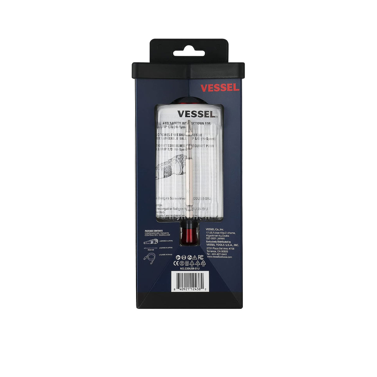Tournevis à bille rechargeable Vessel 220 USB