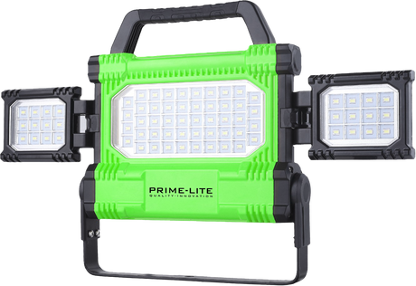 Primeline Tools Projecteur triple panneau et trépied