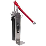 Level 5 Compound Pump with a black tube and red handle, including a filler, and black wrench