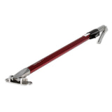 30-inch to 42-inch Level 5 Flat Box Extendable Handle made of aluminum with red finish, grey handle head, and brake