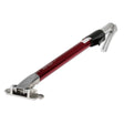 23-inch to 32-inch Level 5 Flat Box Extendable Handle made of aluminum with red finish, grey handle head, and brake