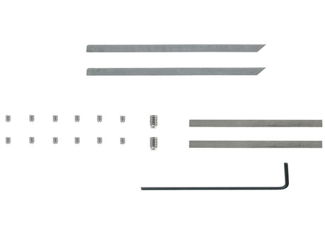 TapeTech Corner Finisher Blade Kit including blades, allen key, and set screws