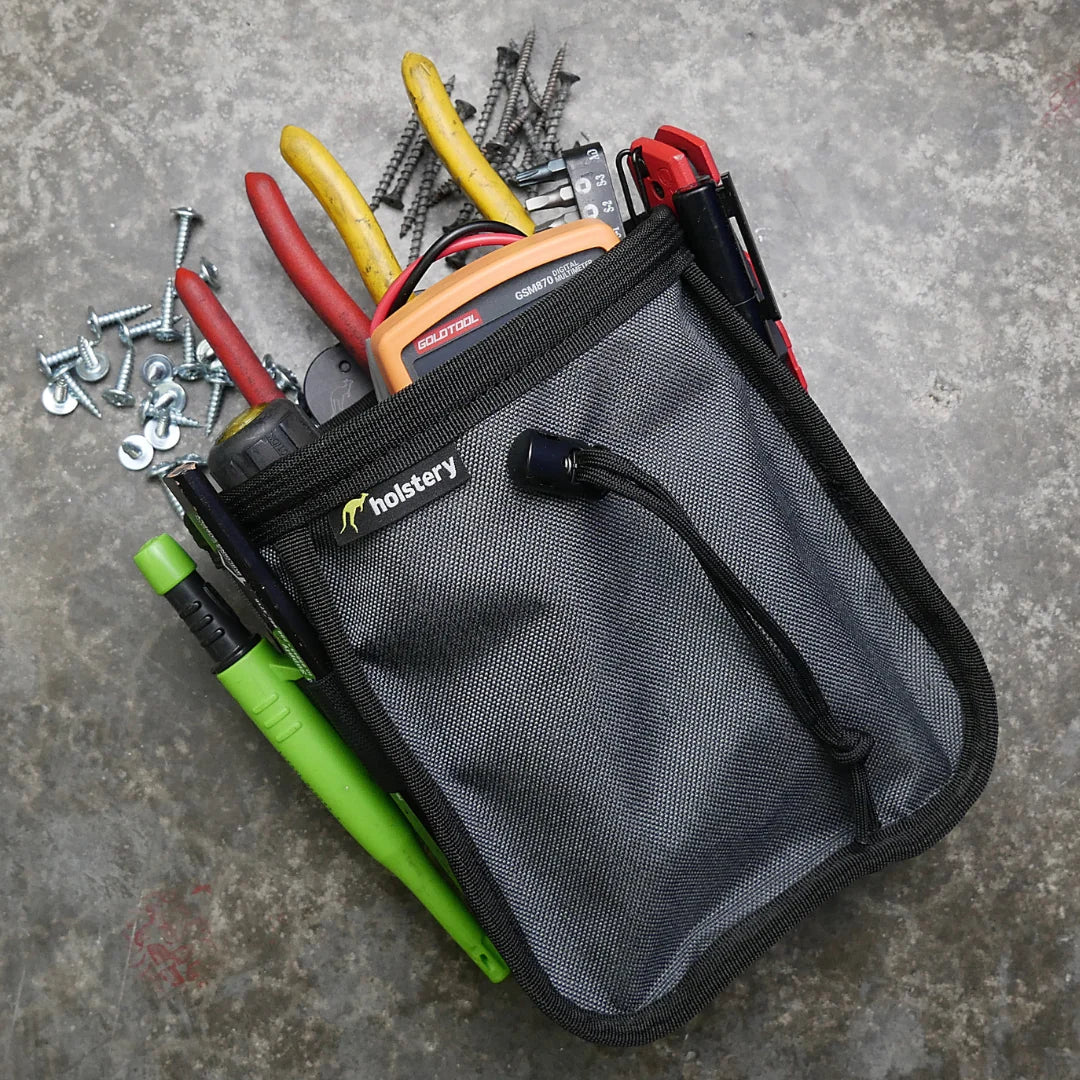 Holstery Big Joey Pouch - Clip-on Tool and Hardware Bag