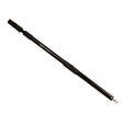 Slightly extended Columbia One Extendable Handle made from billet aluminum and steel components with a black finish, and black rubber grips