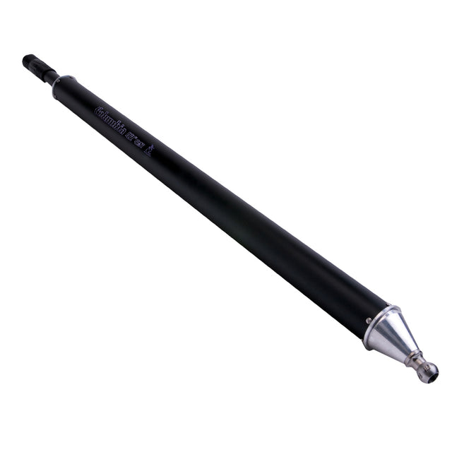 42-inch Columbia Compound Tube made from aluminum with steel components and a black finish