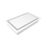 Ventilación de pared con marco Aria Luxe