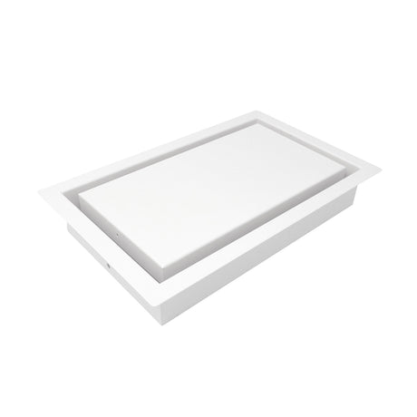 Grille de ventilation murale encadrée Aria Luxe