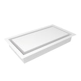 Ventilación de pared con marco Aria Luxe