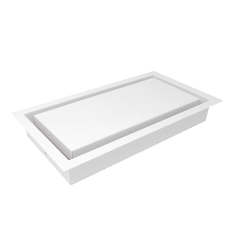 Grille de ventilation murale encadrée Aria Luxe