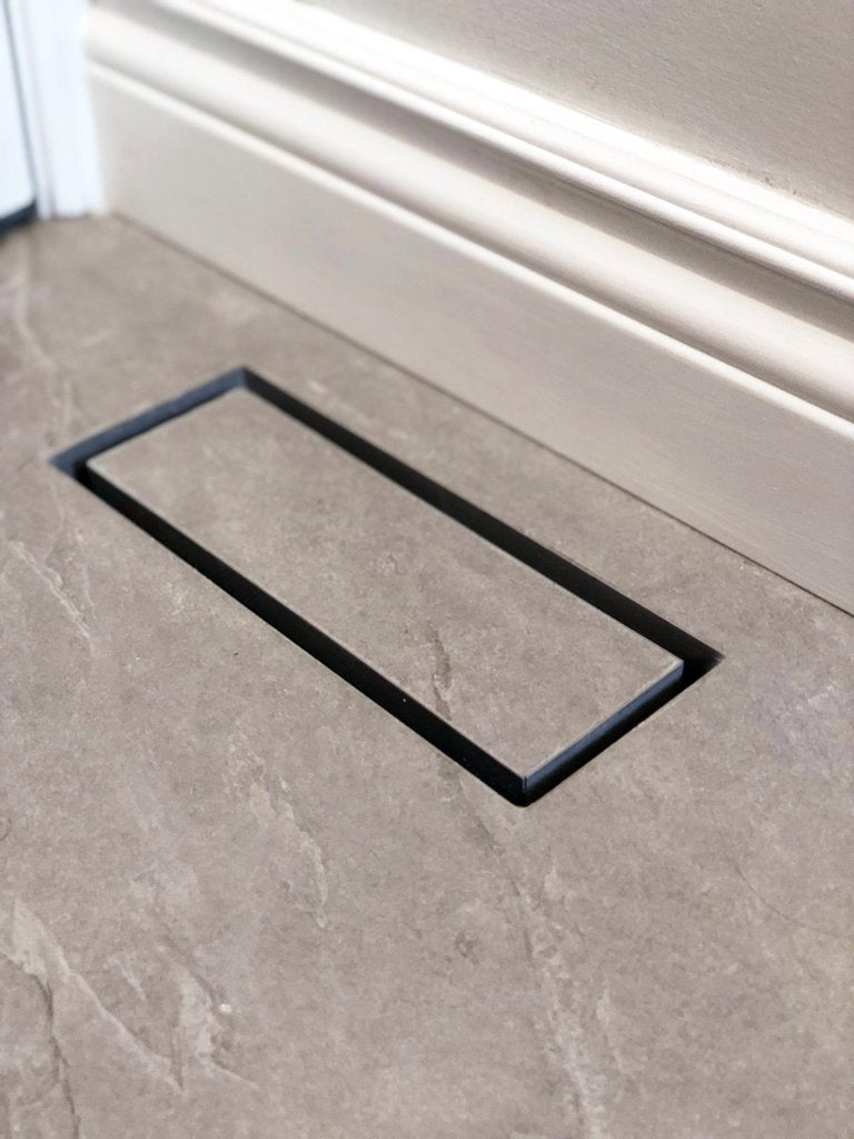 Grille de ventilation de sol affleurante Aria Luxe