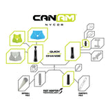 Can-Am NyCor Kit de esquinas para paneles de yeso para pintores y contratistas