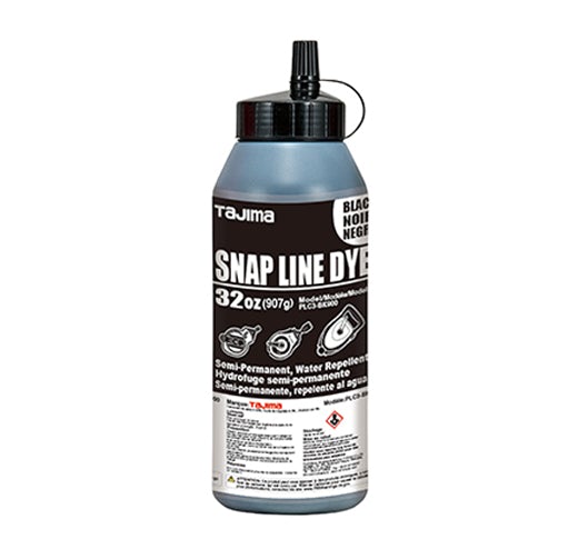 Tajima Snap Line Dye Botella de tiza para marcado permanente con boquilla de fácil llenado
