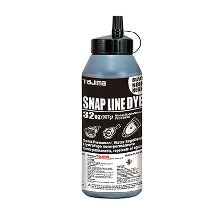 Tajima Snap Line Dye Botella de tiza para marcado permanente con boquilla de fácil llenado