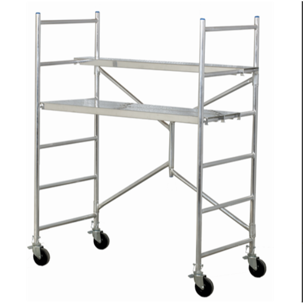 Échafaudage mobile pliant en aluminium de 6 pi de marque Circle