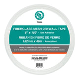 Cinta de malla de fibra de vidrio de 6" marca Circle