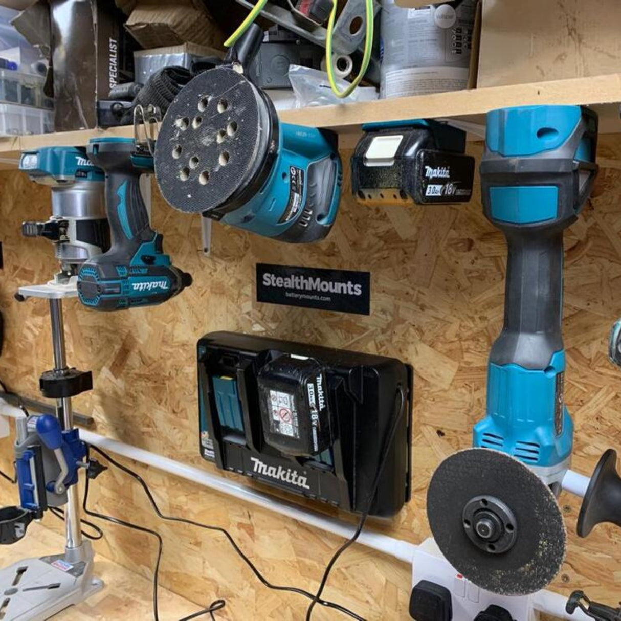 Soportes para herramientas StealthMounts para Makita (paquete de 6)
