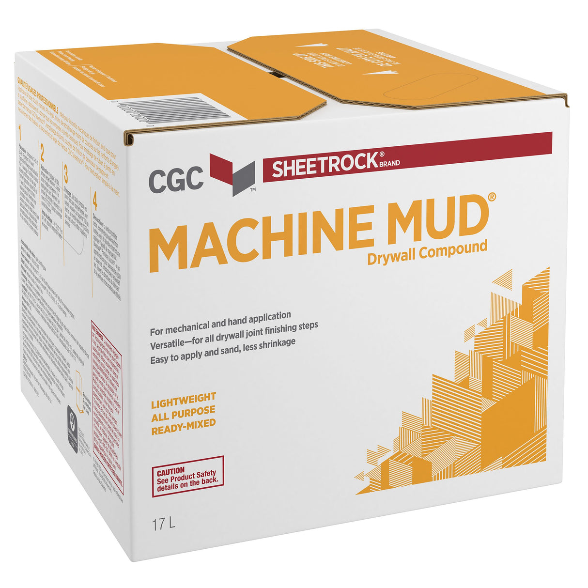 CGC Sheetrock Marque Machine Mud Composé pour cloisons sèches (17L)