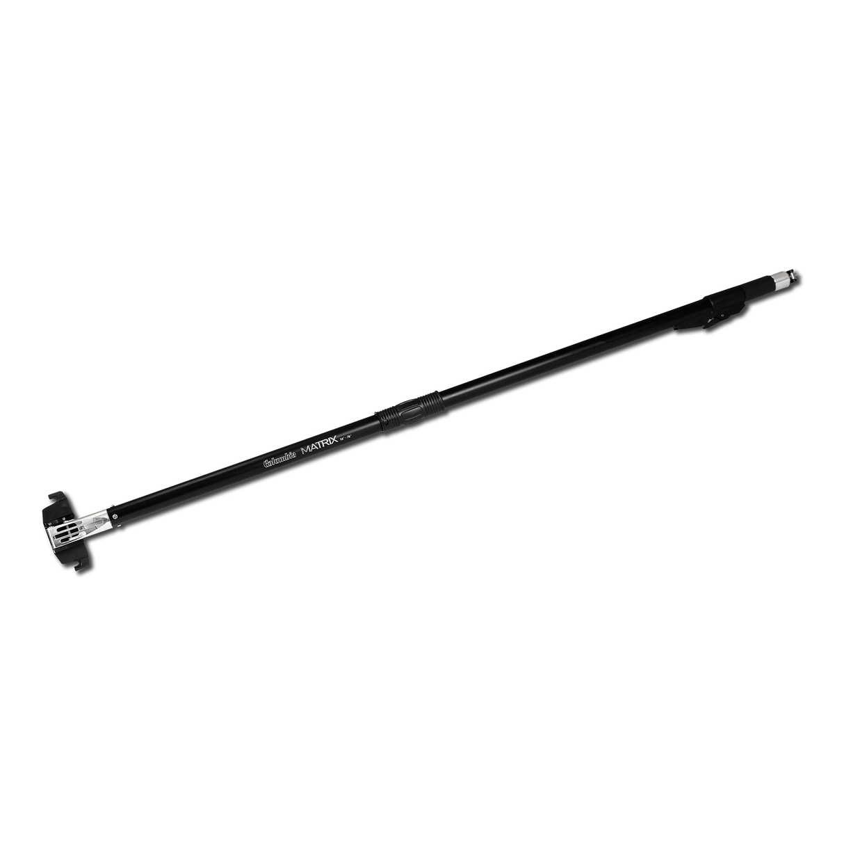 56-inch retracted Black Columbia Matrix Box Handle with billet aluminum head and break handle and black rubber grip