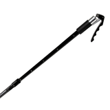 Close-up of extended Columbia Matrix Box Handle made of billet aluminum with black finish